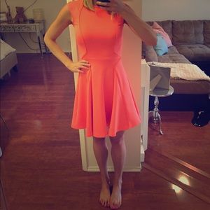 Ted Baker size 0 peach dress