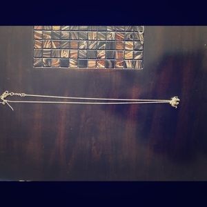 J.Crew gold elephant necklace