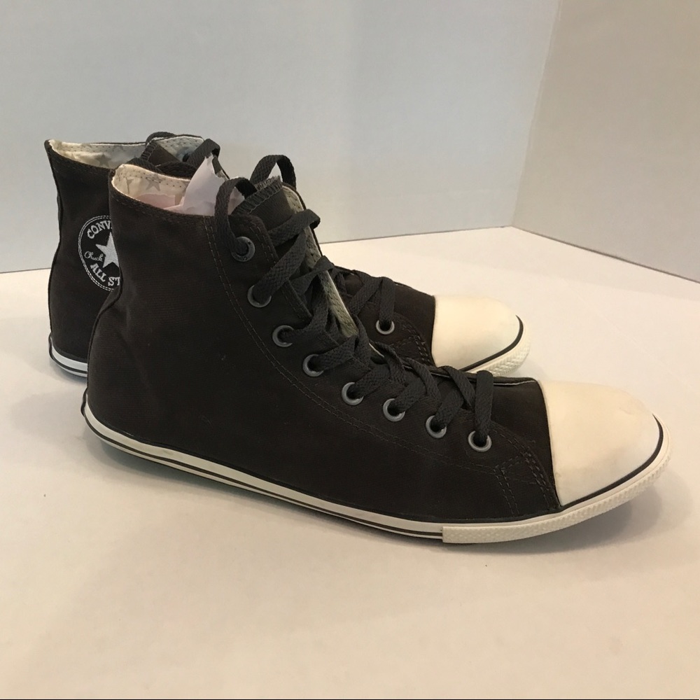 NWOT Converse Chuck Taylor Slim High Men 11 Black - Picture 1 of 5