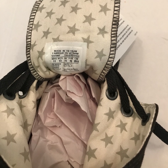 NWOT Converse Chuck Taylor Slim High Men 11 Black - Picture 4 of 5