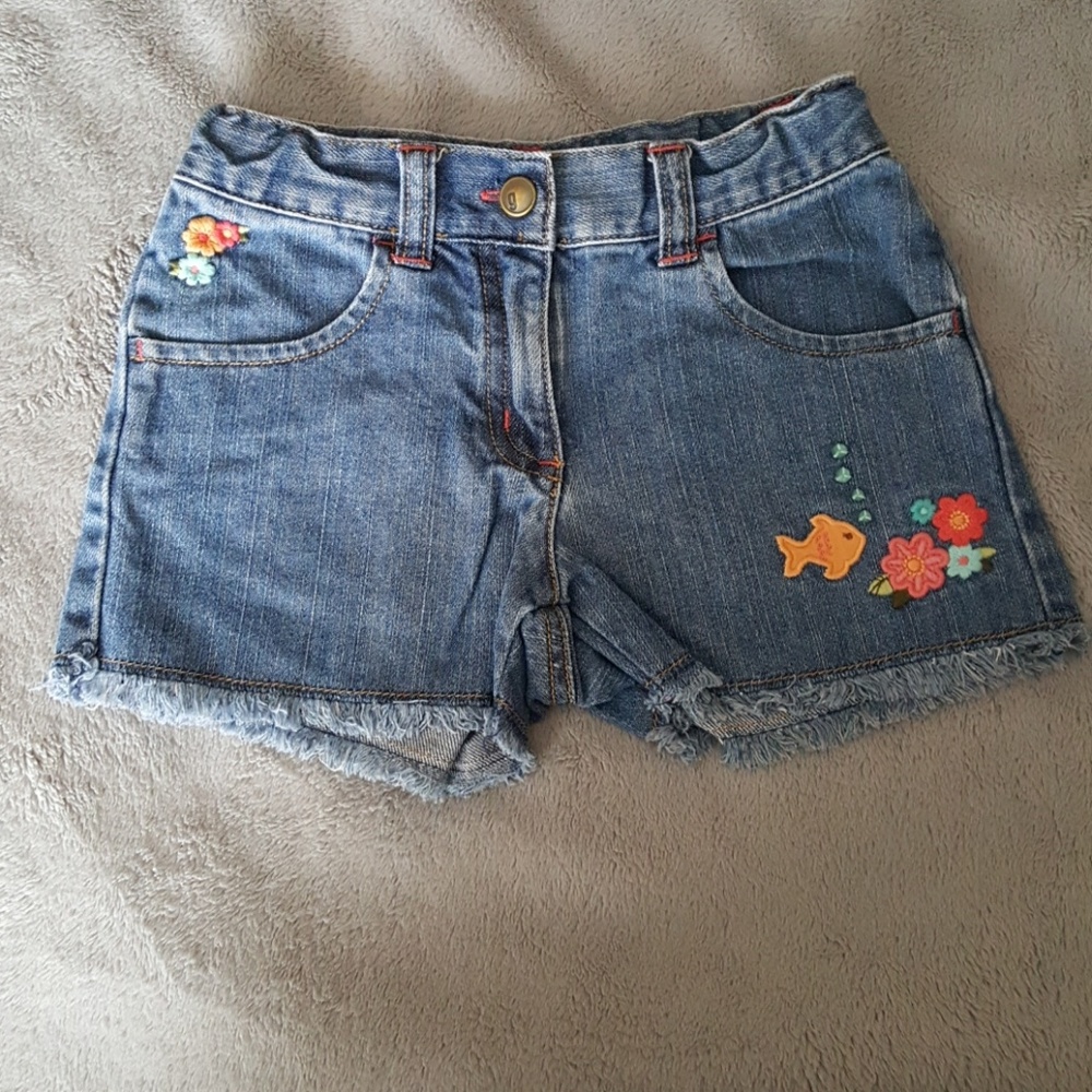 Gymboree girls jean shorts
