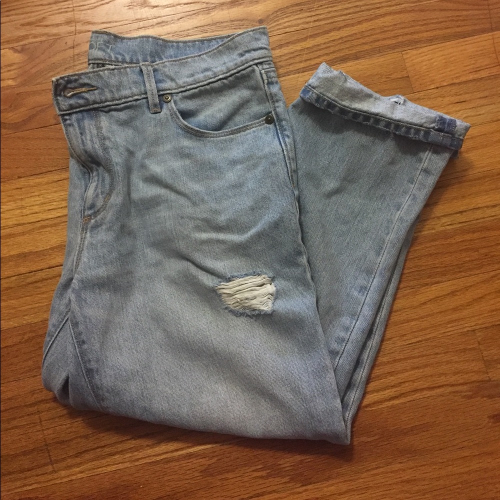 Loft boyfriend jeans!