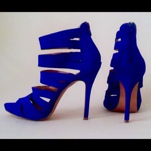Bright Blue High Heels BCBG