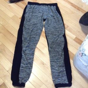 Two toned joggers.