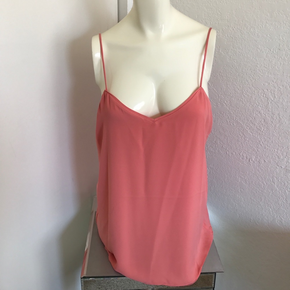 Spaghetti strap tank by valette