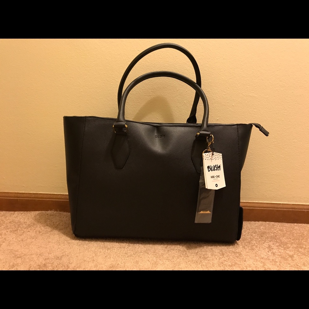 Blush Wine Tote