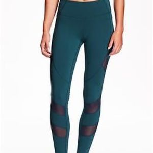 Old navy teal athletic leggings