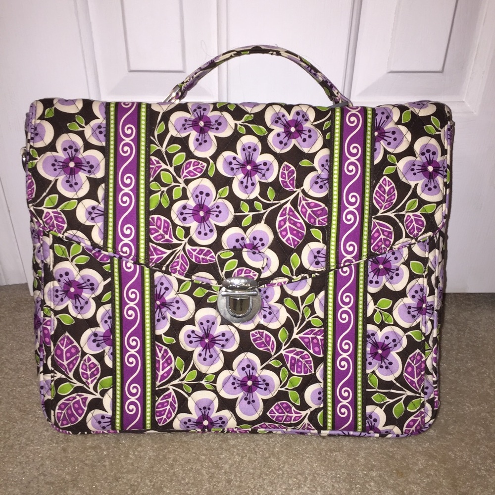 BRAND NEW Vera Bradley Bag in Plum Petals