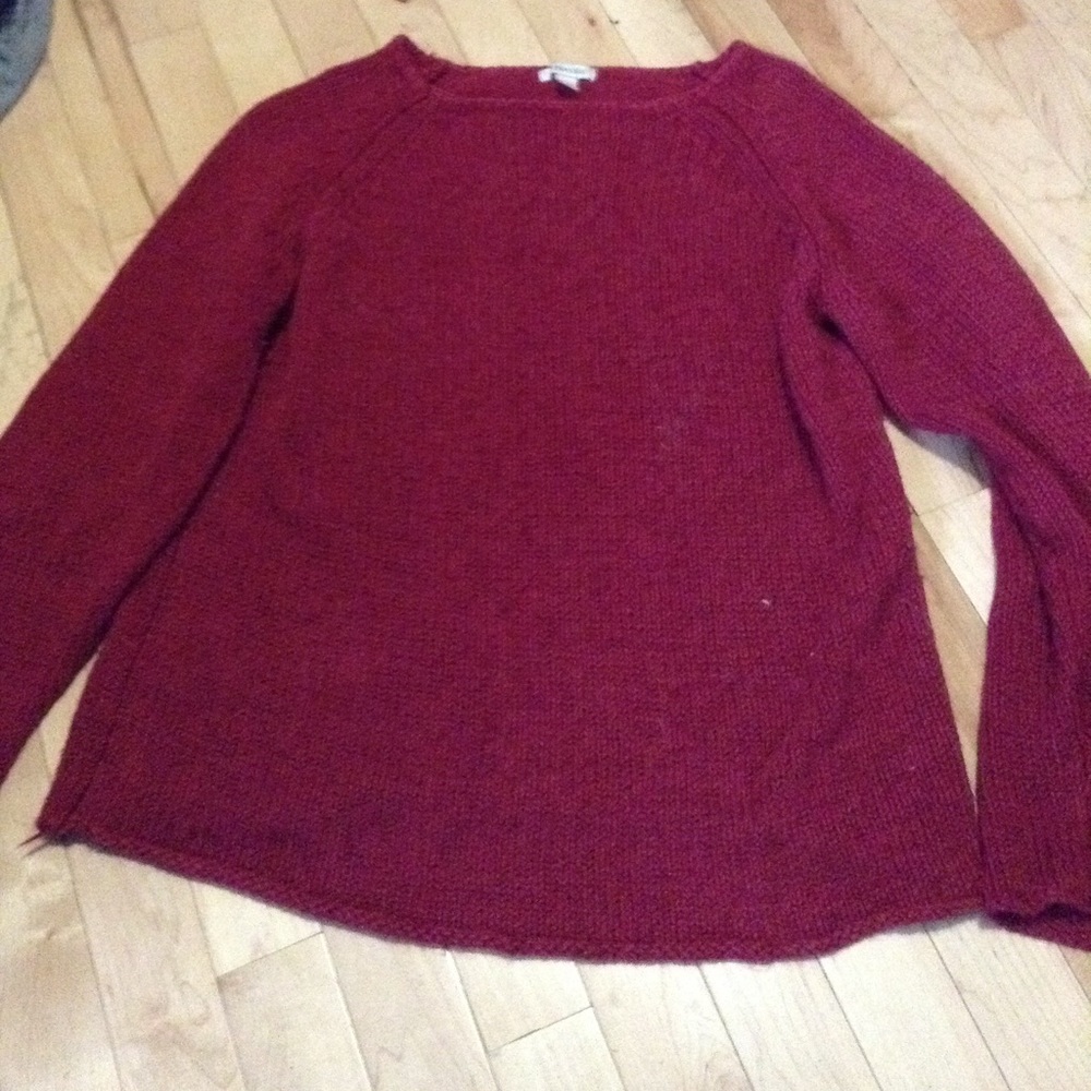 Red sweater