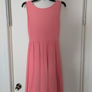 Mid Calf Jersey Coral Asos Dress