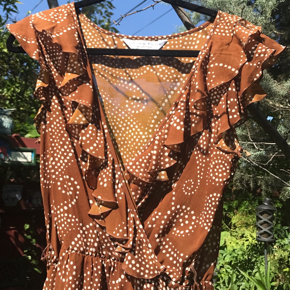 Brown Vintage Dress - Picture 3 of 3