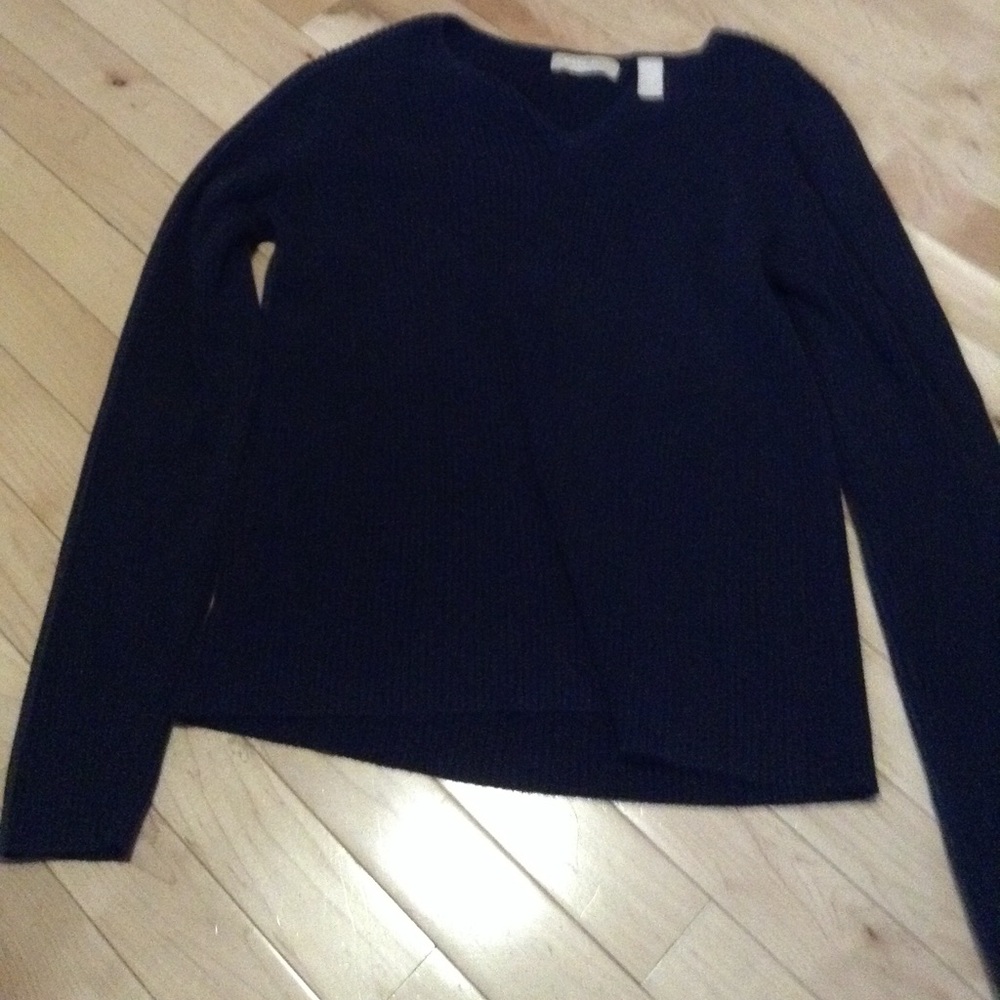 Basic black sweater