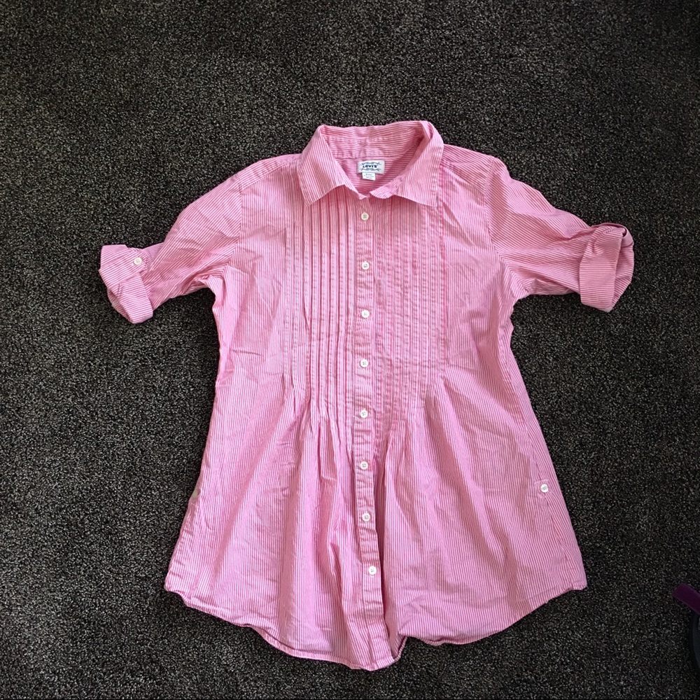 stripped Levi's shirt