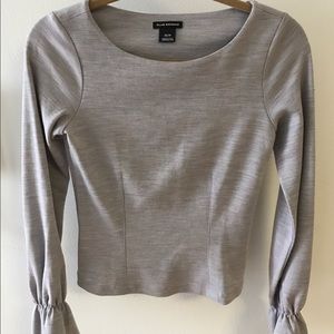 Club Monaco blouse with bell sleeves