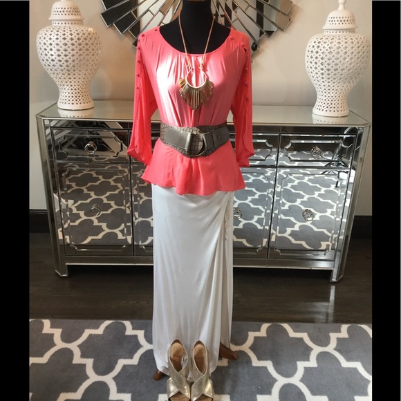 Maeve Coral Blouse - Picture 2 of 8