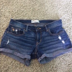 Abercrombie jean shorts