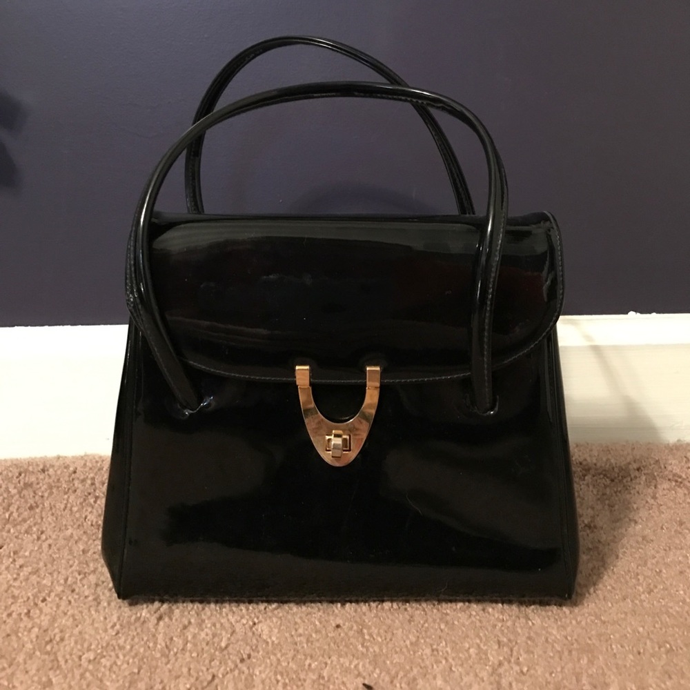 Patent Leather Handbag