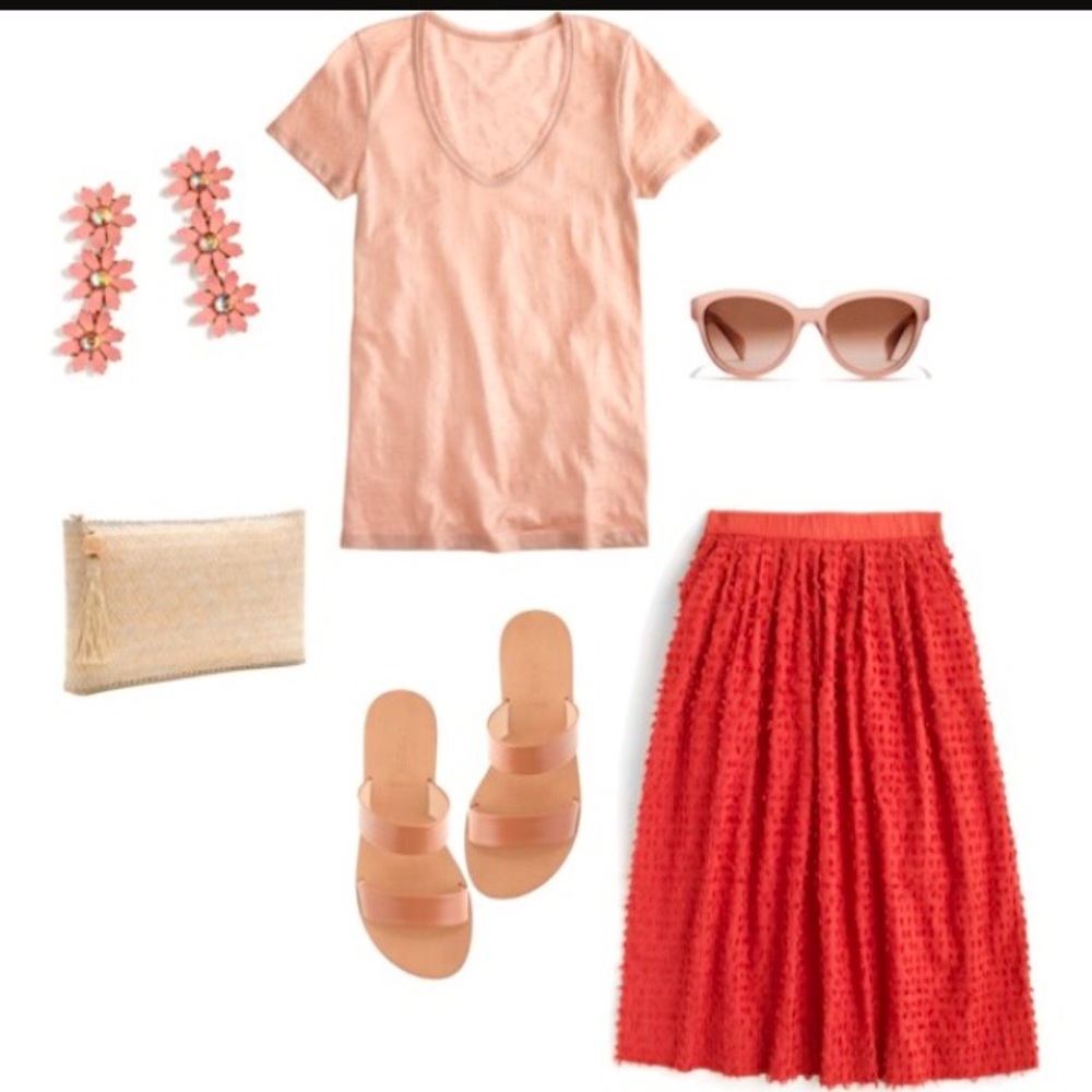 J Crew A-line skirt