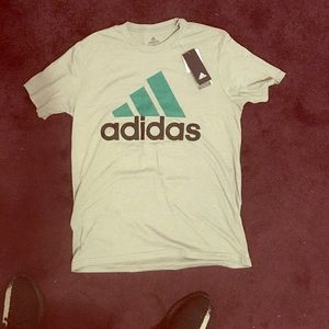 Adidas climalite t-shirt, never worn, with tags.