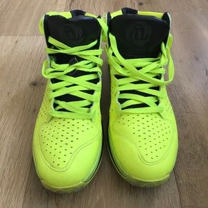 AL28 Adidas D Rose 3.0 Men Shoes Green Black