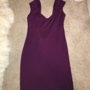 Maroon dress