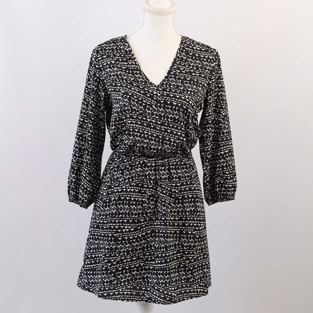 H&M Heart Print Shift Dress