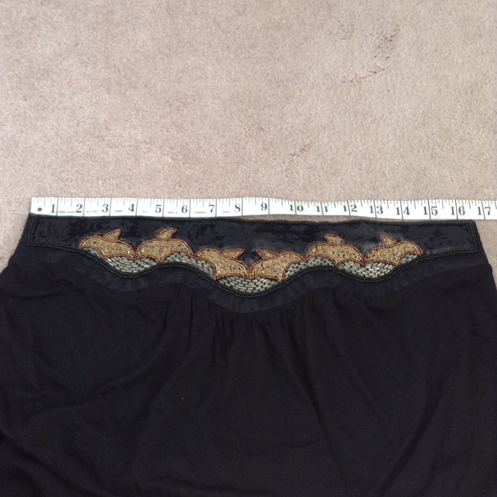 H&M beaded embroidered adjustable straps top - Picture 5 of 7