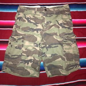 Men's Camo Cargo Shorts