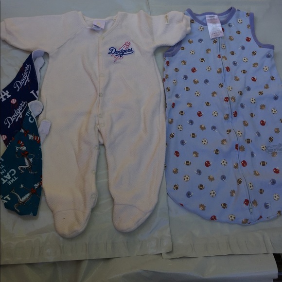 Mighty Mac Baby Matching Sets Dodgers Baby Boy Clothes Lot Sporty