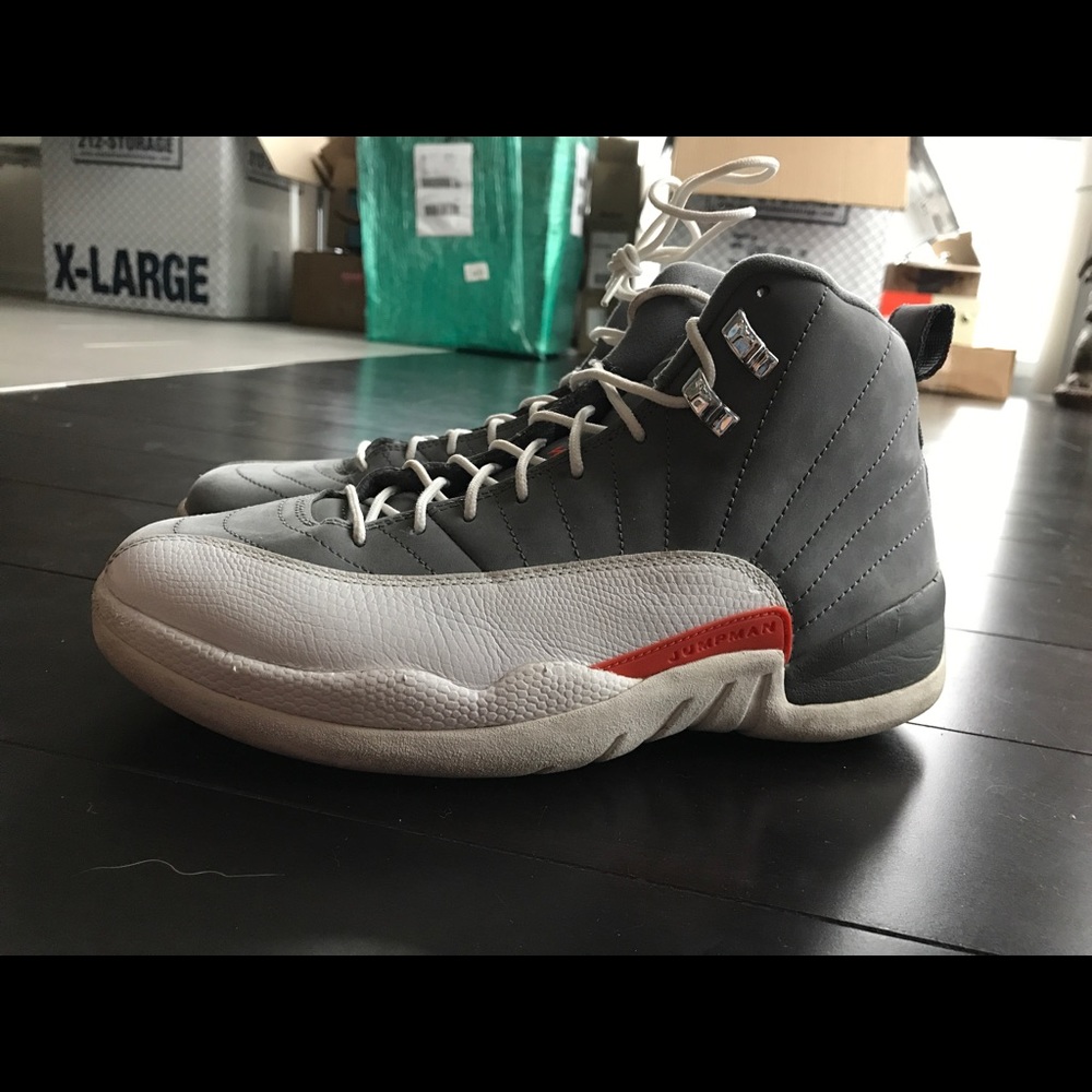 👟Air Jordan 12 Retro "Cool Grey"