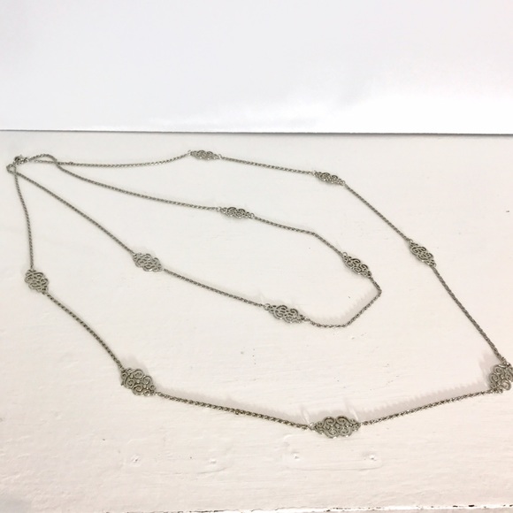 Jewelry - Silver Double Necklace