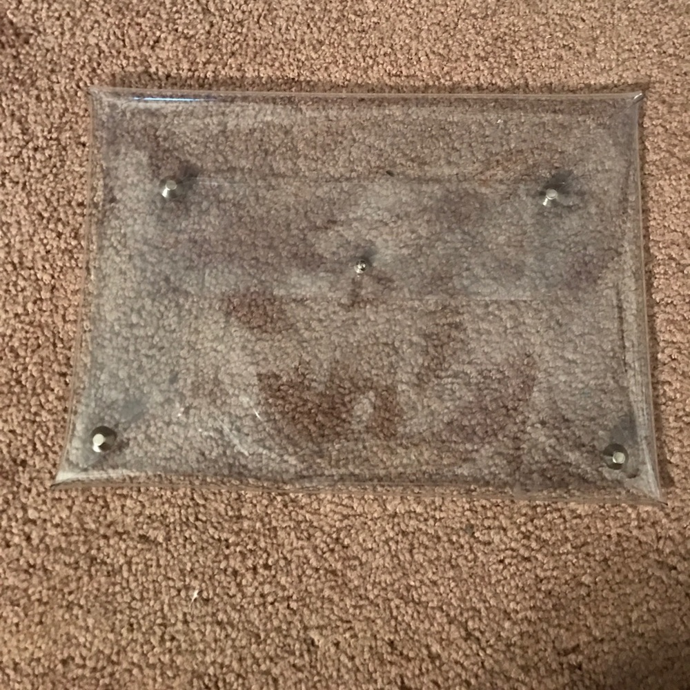 Clear Envelope Clutch