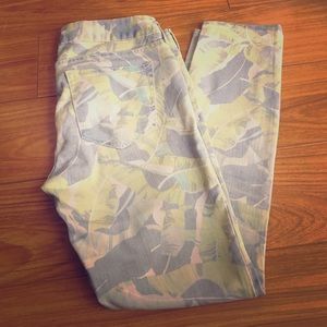 Gap 1969 Tropical 🌴 Always Skinny Jeans Sz 27