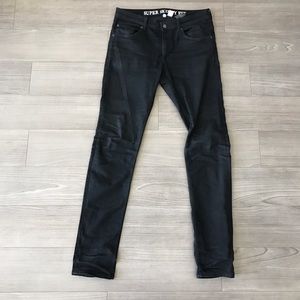 Hm Super Skinny Fit Black Jeans