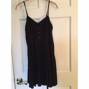 Black skater dress