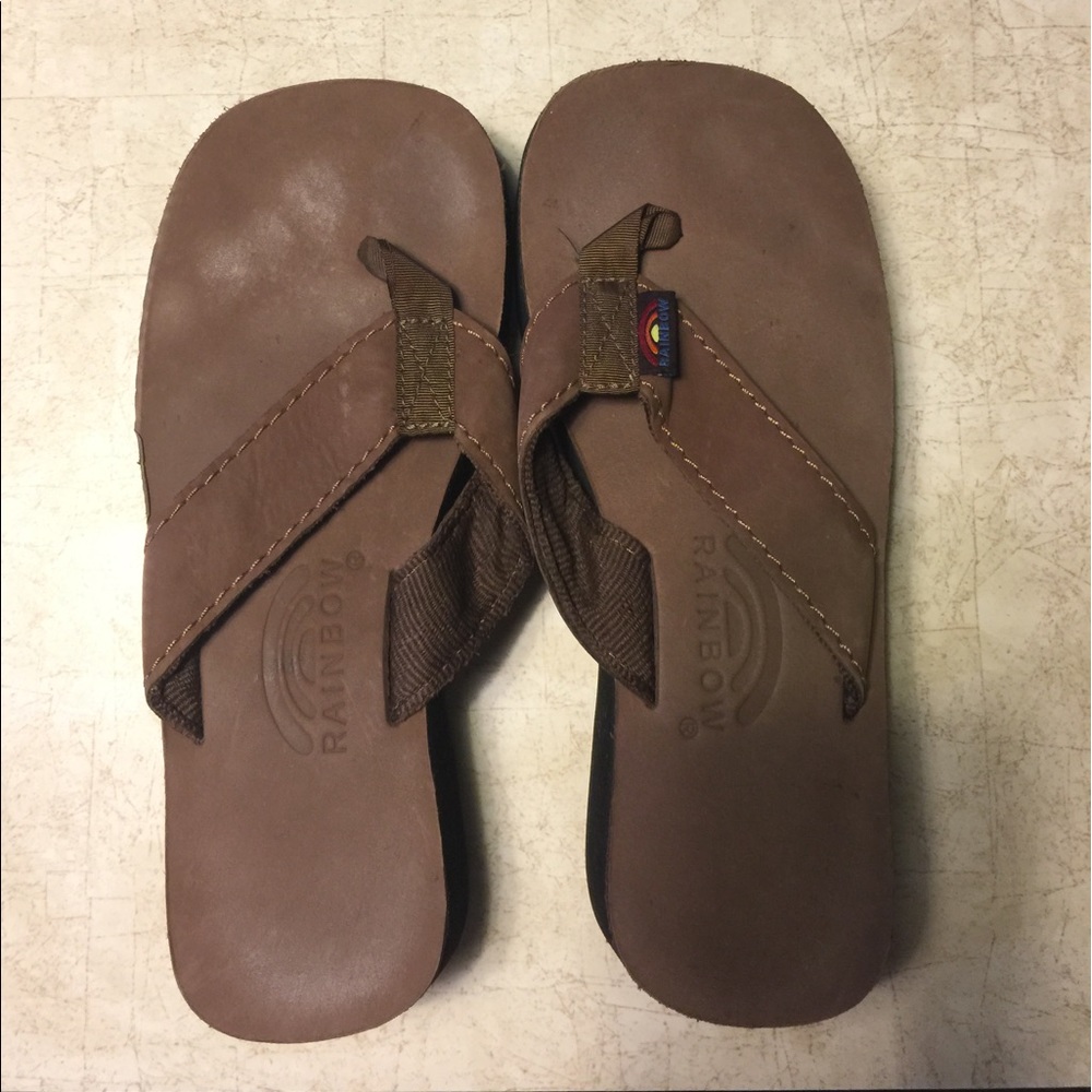 Brown Rainbow Wedges