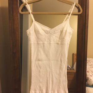 Trouve Cream Tank Top
