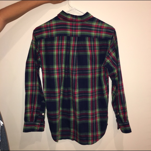 Button down polo flannel - Picture 3 of 3