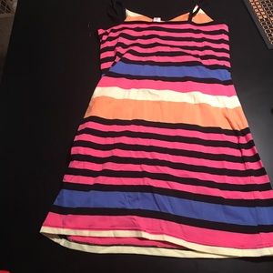 Colorful summer dress large