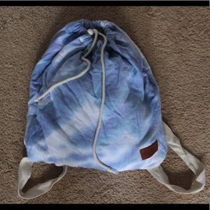 Sand cloud tie dye bag/beach towel