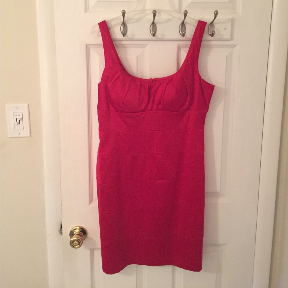 Bisou Bisou Red Dress