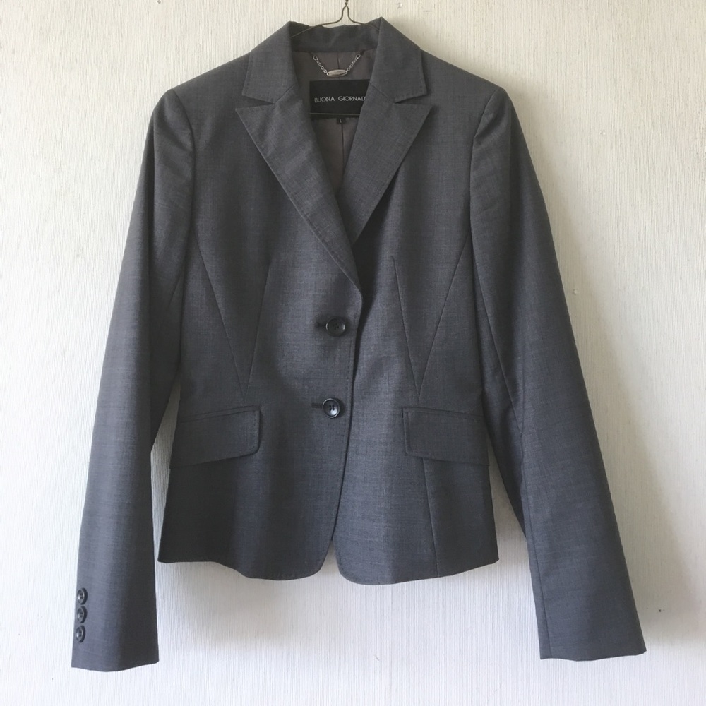 Grey women's blazer