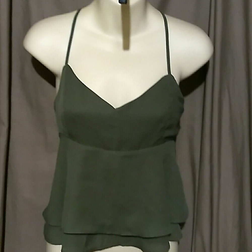 NWOT Abercrombie flowey tank-top