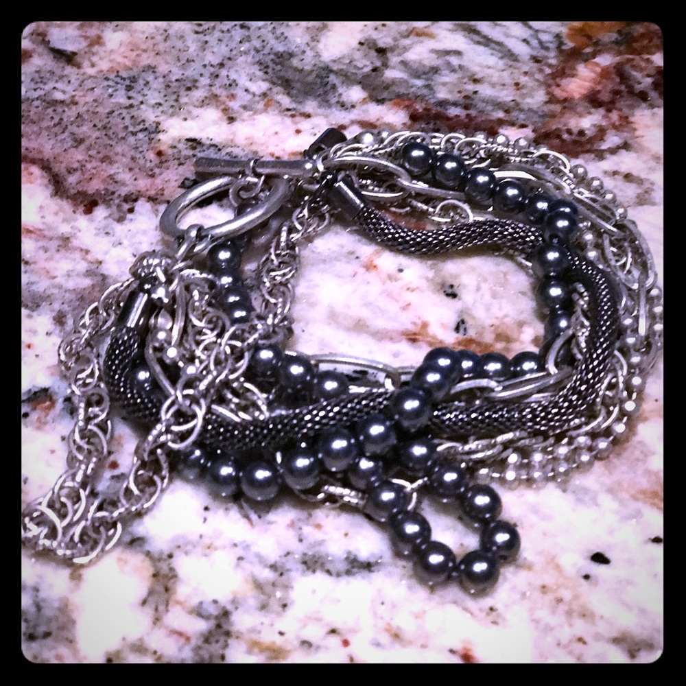 Beautiful metallic bracelet