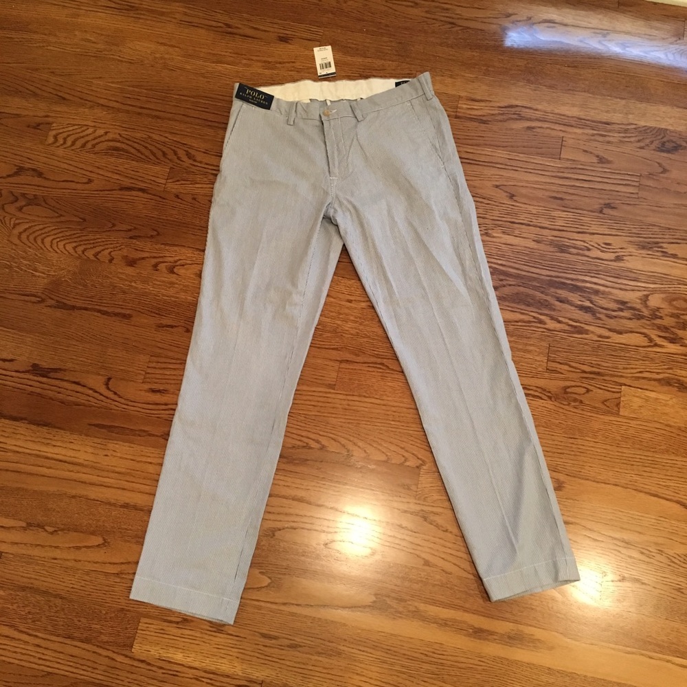 Polo seersucker pants