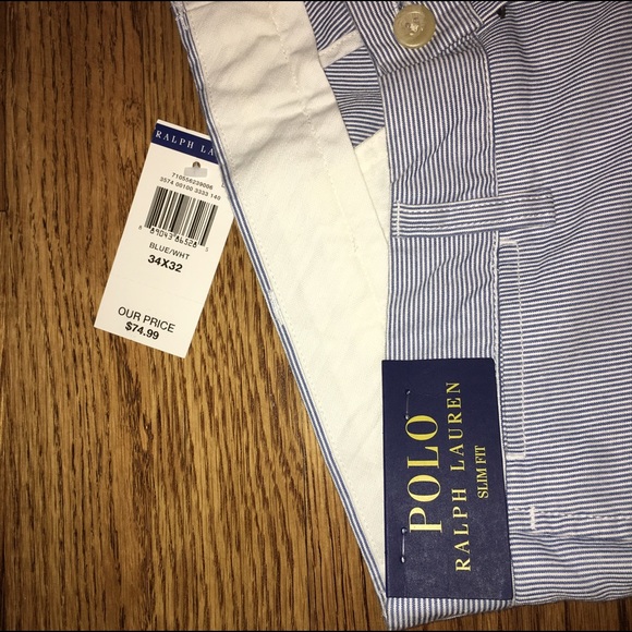 Polo seersucker pants - Picture 2 of 2