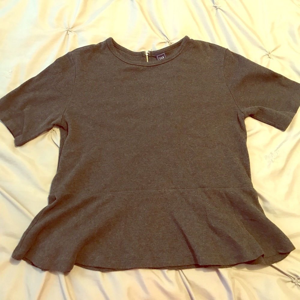 Gap Peplum Top EUC