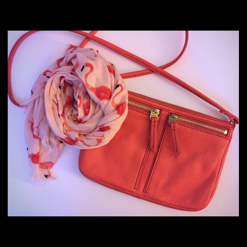 Fossil Coral Crossbody Bag