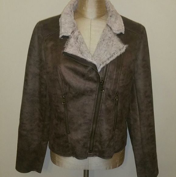 Suede Moto Jacket - Picture 2 of 3