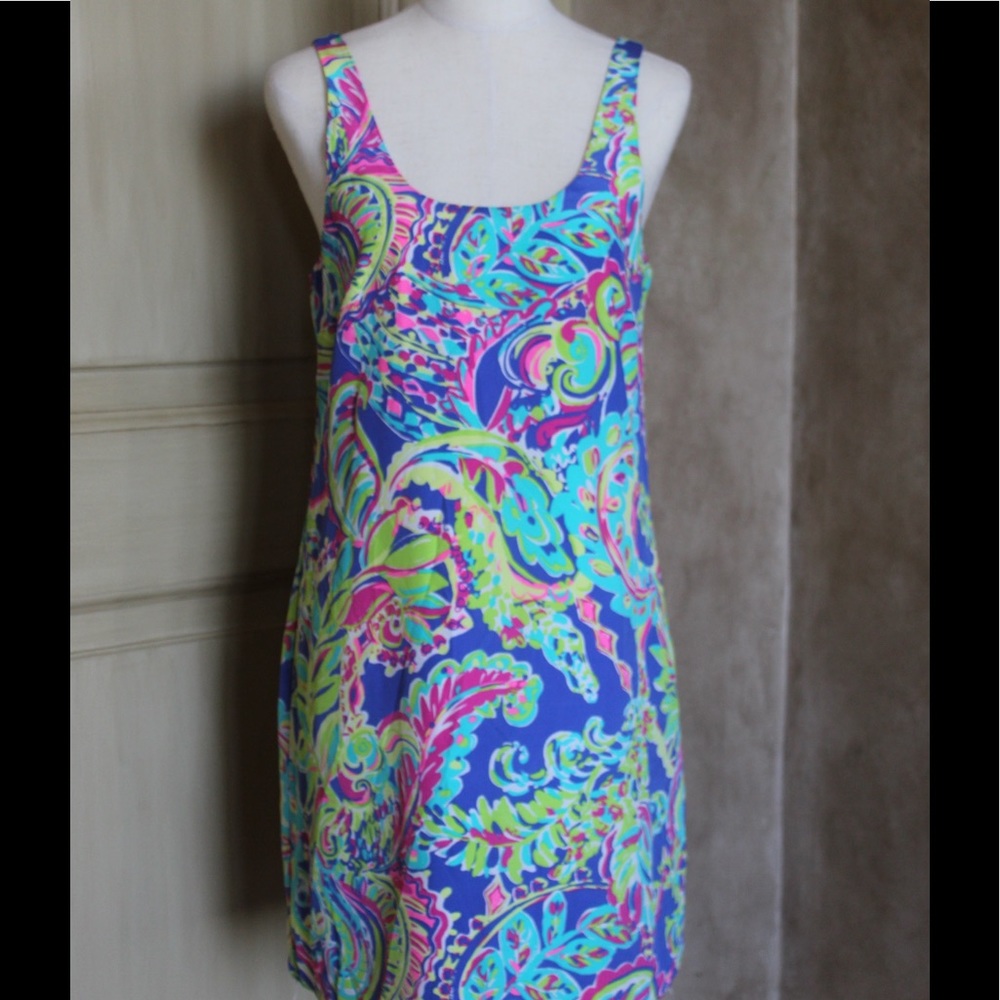 LILLY PULITZER Poppy Scoop Neck Dress